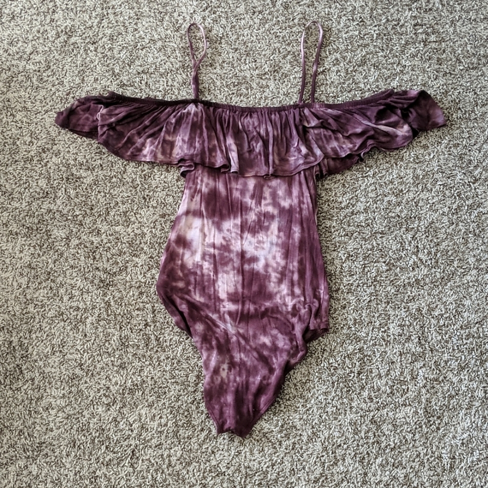 American eagle over the shoulder onesie